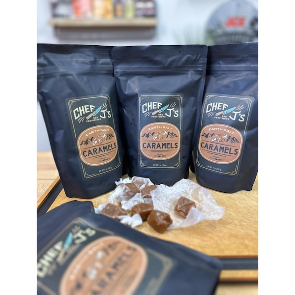 5280 Culinary Caramel Earth Salt 7 oz - Bolsa de 12 caramels