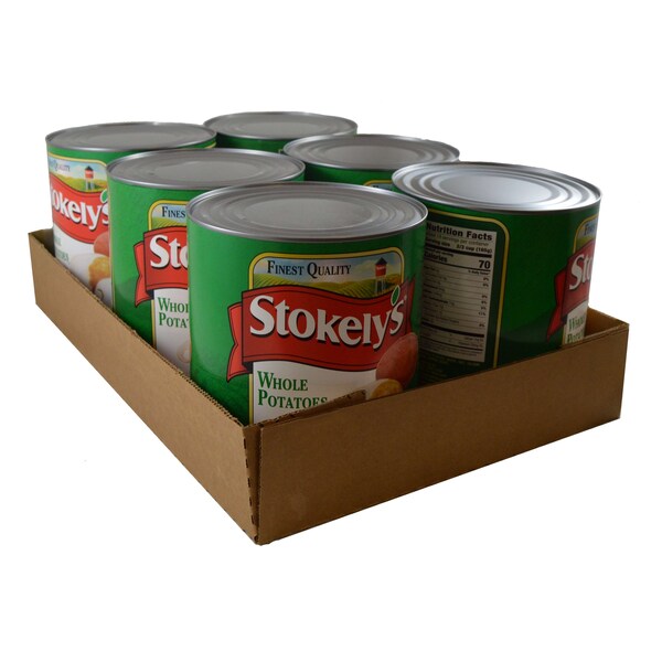 Stokely Papa Stokely Blanco 75 piezas 102 oz., PK6 - F007022292965