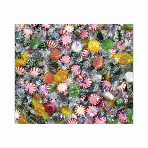 Gilliam Dulces en Frasco Favoritos, Sabores Variados, 5 lb, 90 PiezasJar - FG01025