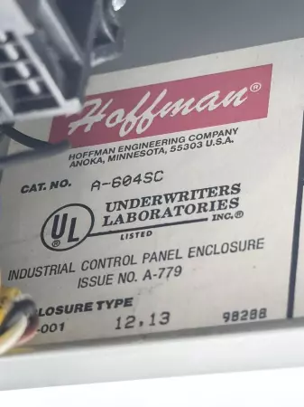 Hoffman Screw Cover Connection Box A-604SC