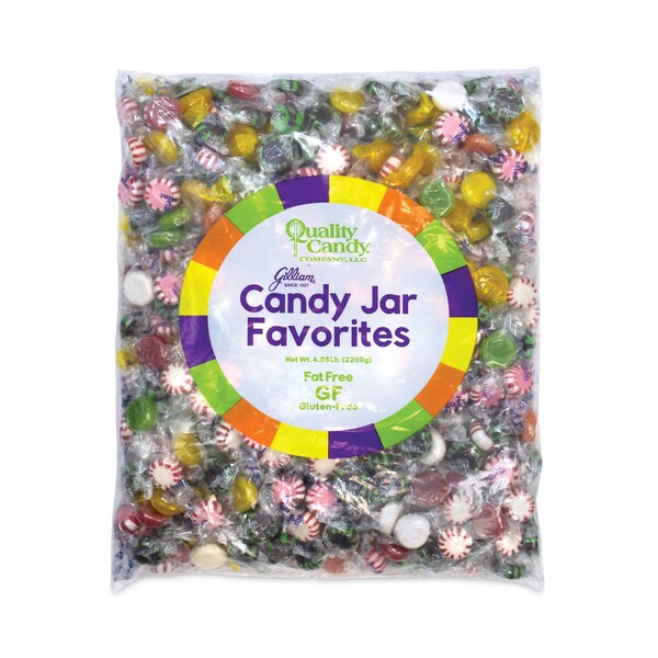 Gilliam Dulces en Frasco Favoritos, Sabores Variados, 5 lb, 90 PiezasJar - FG01025