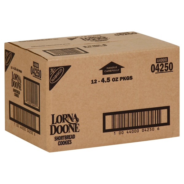 Nabisco Galletas Lorna Doone Paquete de conveniencia de 4.5 oz. Paquete de 12 - 04250