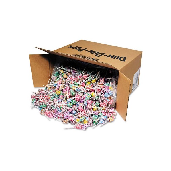 Caramelos Spangler Dum Dum Pops, sabores surtidos, envueltos individualmente, caja a granel de 30 lb. - SPA534