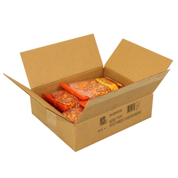 Receta Dorada: Mezcla de Botanas Golden Recipe Southwest Cashew Blend 4.75 oz., Paquete de 8 - 7691
