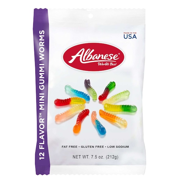 Albanese Worlds Best Sherbet Bears Stand Up Peg Bag Shipper, PK60 - 53402

Soporte de Exhibición de 60 bolsas de Albanese Worlds Best Sherbet Bears - 53402