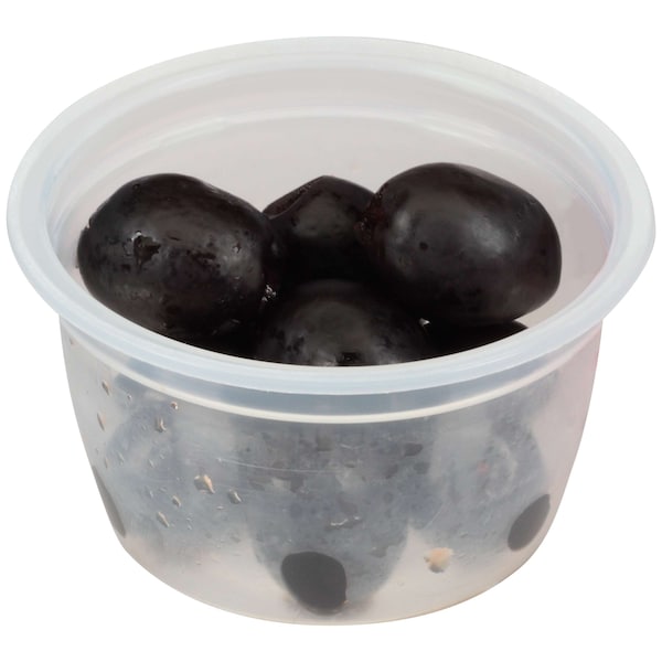 Perlas Perlas Aceitunas de Bolsillo Negras Descarozadas Taza 4.8 oz., Paquete de 6 - 8031315