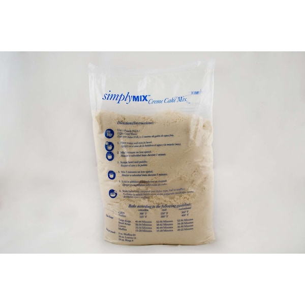 Mezcla para Pastel Pillsbury Simplymix de Pastel Cremoso 9lbs, paquete de 3 - 18000-39037