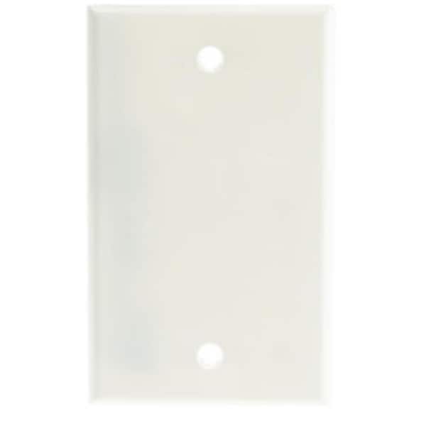 Aish Wall Plate; Blank Cover Plate - White - AI207011