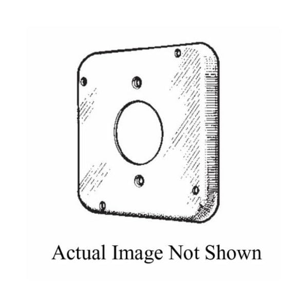 Mulberry Electrical Box Cover, Square, Steel, Single Receptacle Cover - 11521