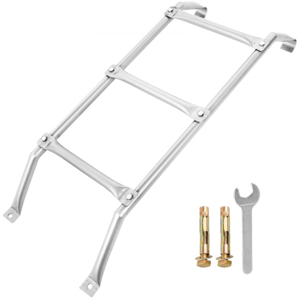 VEVOR Egress Ladder Basement 4 Steps Basement Egress Egress Window Ladder Loft Ladder Window Well Ladder Attic Ladder Parts Escape Ladder Emergency Window Ladder Egress Well Egress Windows - LTFSYHS3BDXSFST01V0