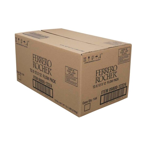 Ferrero Rocher Finos Chocolates de Avellana 1.3 oz., paquete de 144 - 12324