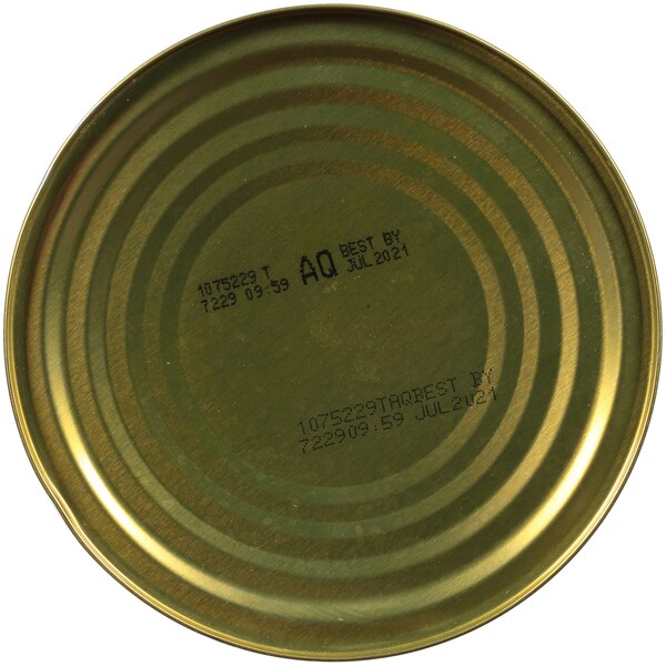 Mejores frijoles horneados vegetarianos Bush's Best con bajo contenido de sodio en lata #10, paquete de 6 - 01638