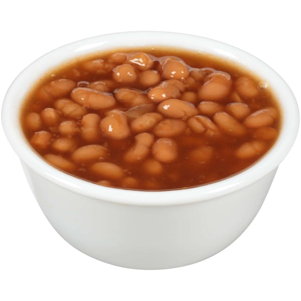 Mejores frijoles horneados vegetarianos Bush's Best con bajo contenido de sodio en lata #10, paquete de 6 - 01638