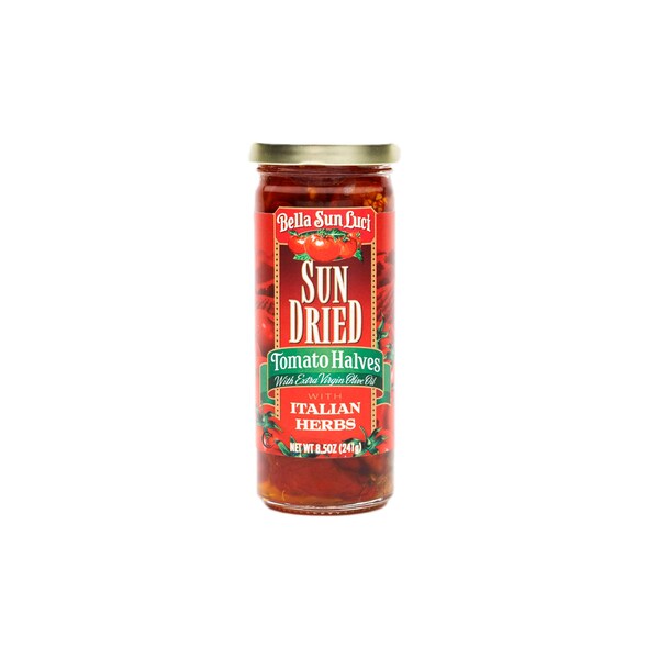 Bella Sun Luci 8.5 oz. Mitades de Tomate Seco en Aceite, PK12 - 70011.