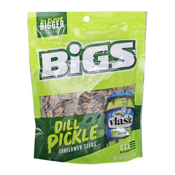 Semillas de girasol de pepinillos Bigs Bigs Vlasic 5.35 oz., paquete de 12 - 9688700220