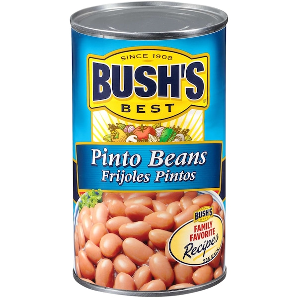 Bush's Best Frijoles Pintos 27 oz., paquete de 12 - 01814