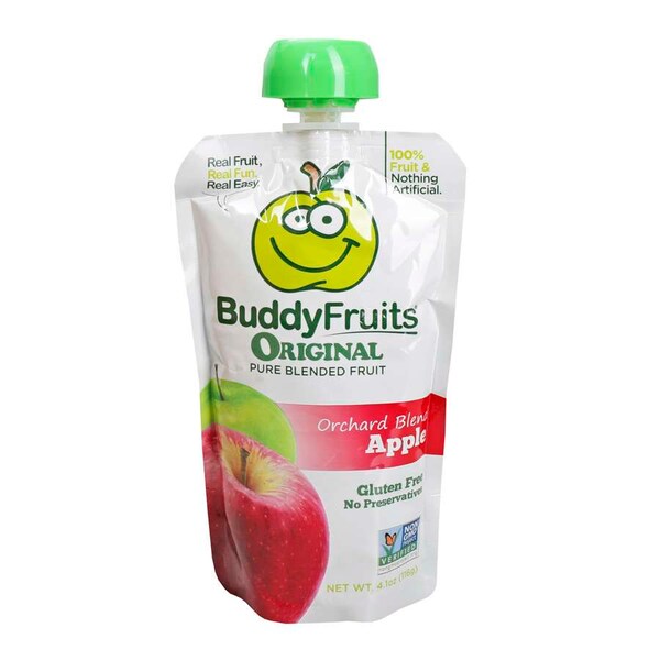 Buddy Fruits Mezcla de Huerto Vegana Buddy Fruits 4.1 oz. Paquete exprimible, PK100 - 1812380