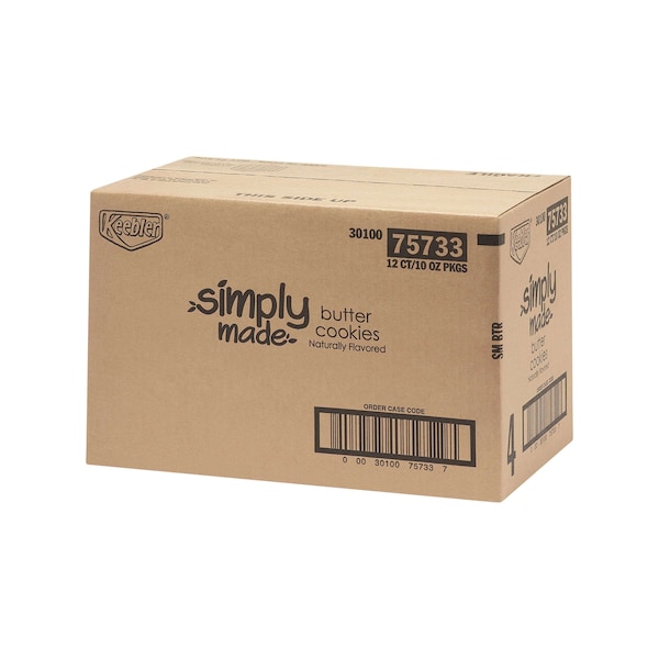 Galleta de mantequilla Keebler Simply Made de 10 oz., PK12 - 3010075733