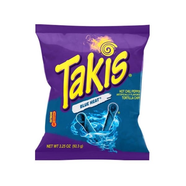 Papas Fritas Takis Blue Heat de 3.25 oz - Empacadas - BAR48116