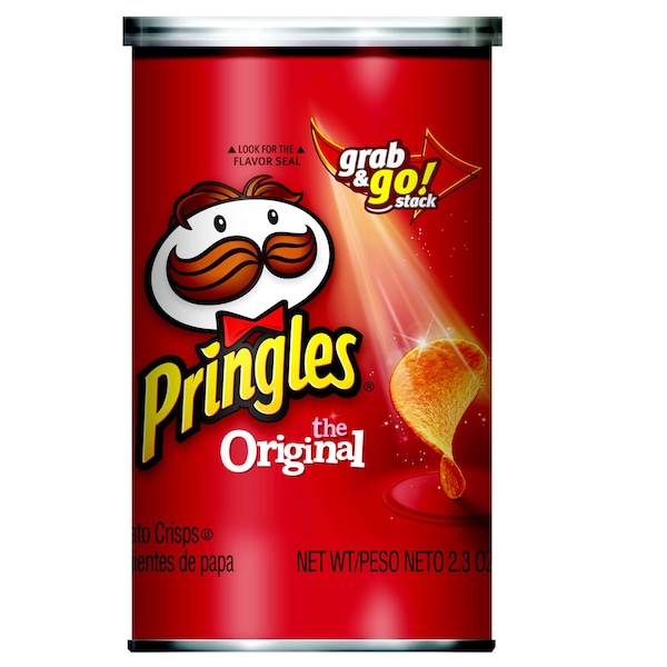 Pringles Papas Fritas Originales 2.3 oz., Paquete de 12 - 3800084563