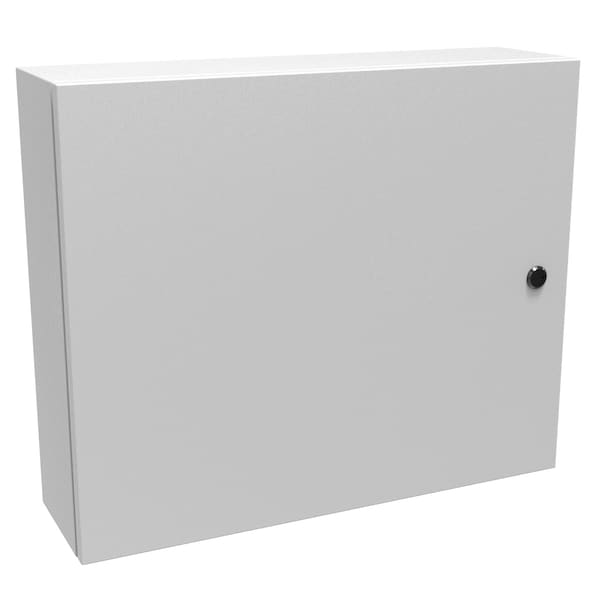 Hammond Steel Electrical Enclosures, 20 in H, 6 in D, 24 in W, NEMA 4, Hinged - EN4SD20246LG