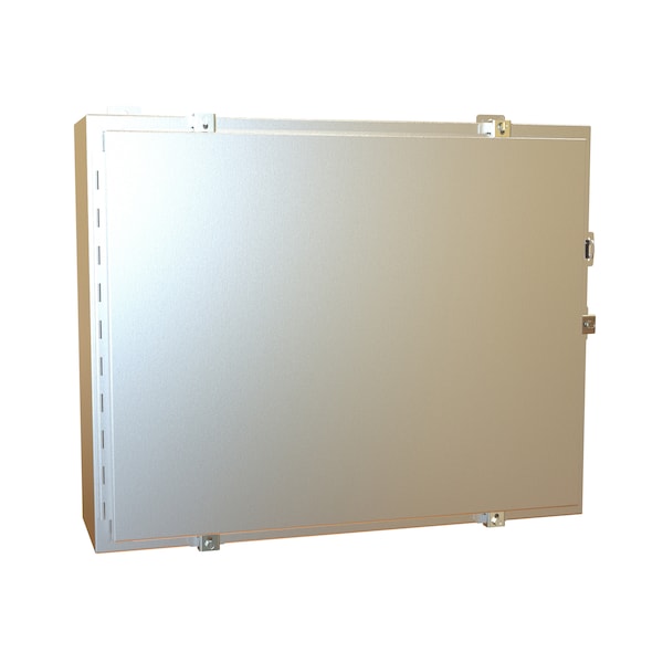 Hammond 304 Stainless Steel Electrical Enclosures, 24 in H, 8 in D, 30 in W, NEMA 4X, Hinged - 1418N4SSKR8