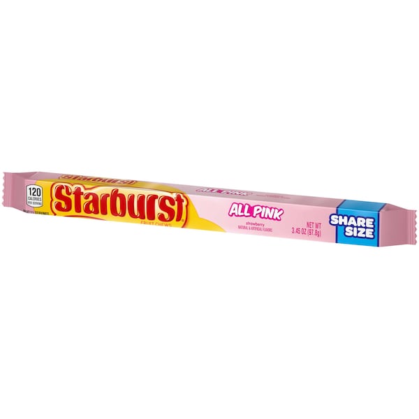 Starburst Starburst Todo Rosa Tamaño para Compartir 3.45 oz., PK144 - 398852