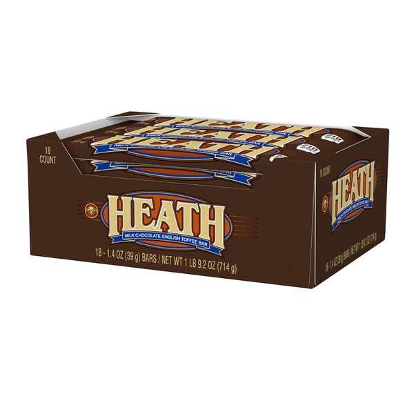 Barra de caramelo de chocolate con leche Hersheys Heath 1.4 oz - 1070006147