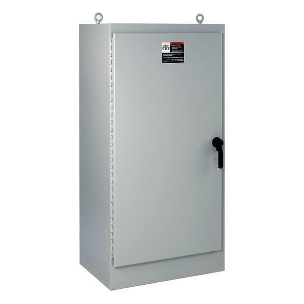 Nvent Hoffman Carbon Steel Electrical Enclosures, 72.06 in H, 24.06 in D, 37 in W, NEMA 4, Hinged - A72H3724FS3PT