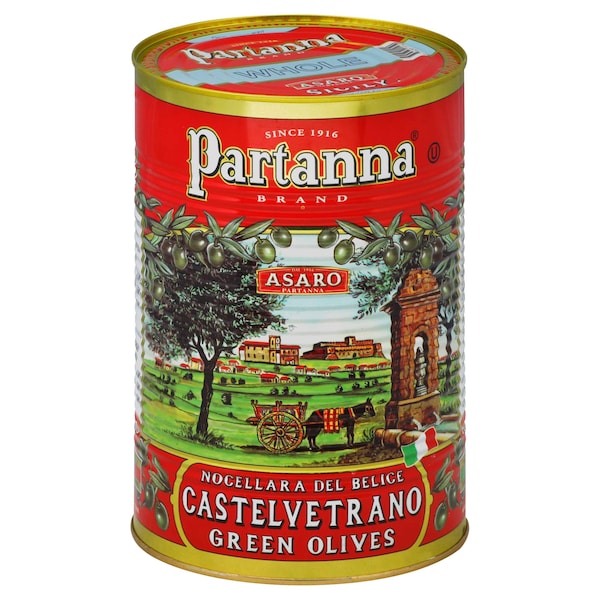 Savor Imports Aceitunas Verdes Castelvetrano Gigantes Enteras en Salmuera 5.5 libras, paquete de 2 - SO1540