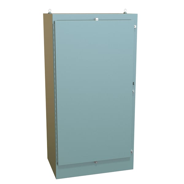 Hammond Steel Electrical Enclosures, 72.06 in H, 24.06 in D, 37.06 in W, NEMA 4, Hinged - 1418N4Y24