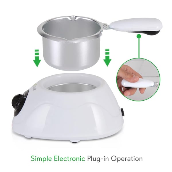 Juego de fondue eléctrico para derretir y calentar chocolate de Nutrichef - PKFNMK14