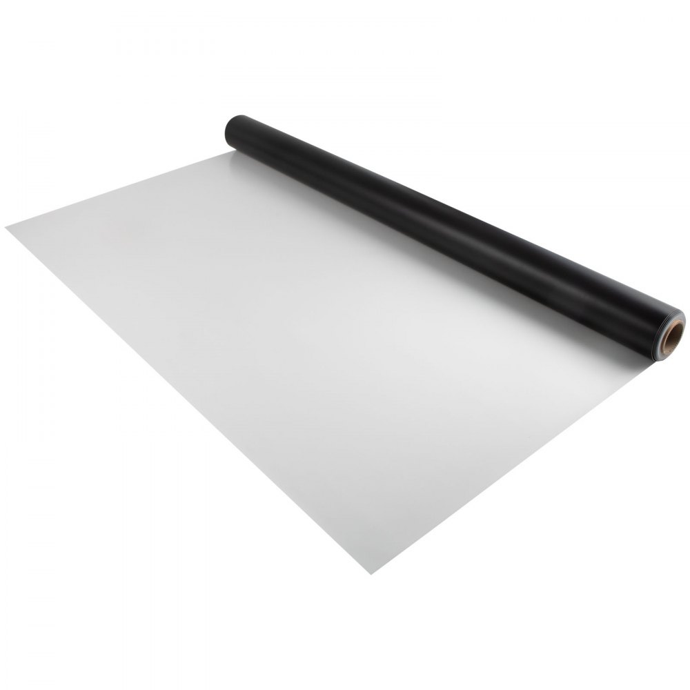 VEVOR Dance Floor, 6.6x23ft Dance Floor Roll, 0.06in Thick PVC Vinyl Dance Floor, Black/White Reversible Portable Dance Floor, Non-Slip Dance Flooring, Ballet Dance Floor for Jazz, Pop, Lyrical Style - PVCDBBS2MX7M00001V0