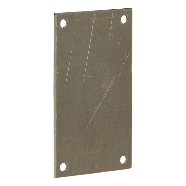 Wiegmann Back Panel, 19 in. H x 19 in. W, Aluminum - HW-MP2020AL