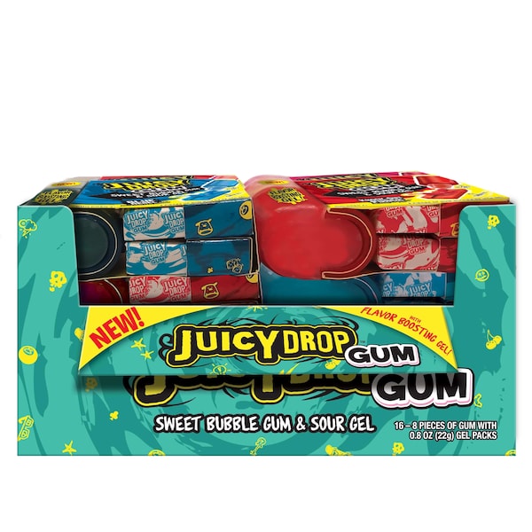 Juicy Drop Chicle 2.5 oz., paquete de 192 - BCBG23500