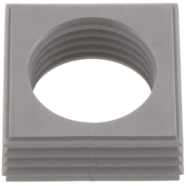 Conta-Clip Large Seal, 17.7 mm. H x 42.8 mm. W x 42.8 mm. L, Thermoplastic Elastomer - 28593.6