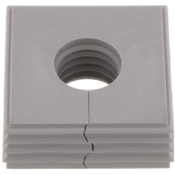 Conta-Clip Large Seal, 17.7 mm. H x 42.8 mm. W x 42.8 mm. L, Thermoplastic Elastomer - 28579.6