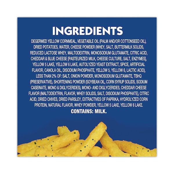 Papas Andy Capps con Queso Cheddar, Bolsa de 0.85 oz, Paquete de 72, 72 paquetes - 421166