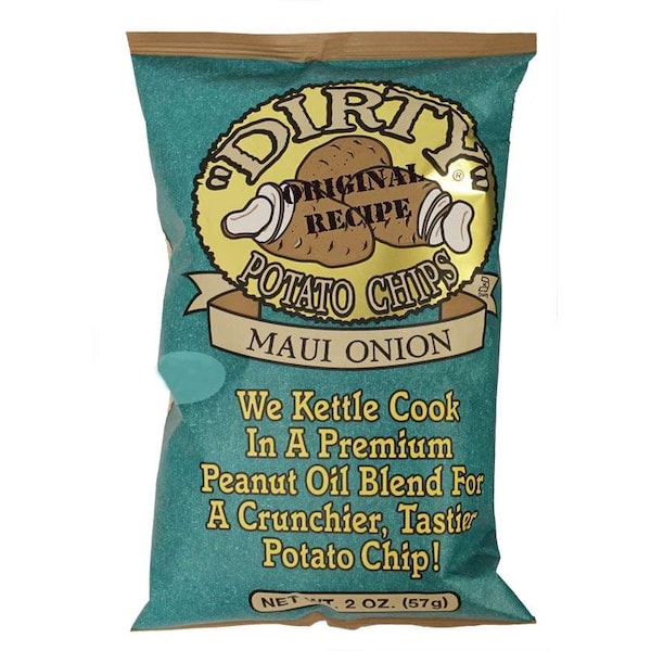 Papas Fritas Sucias con Sabor a Cebolla de Maui 2 oz., paquete de 25 unidades - 52016