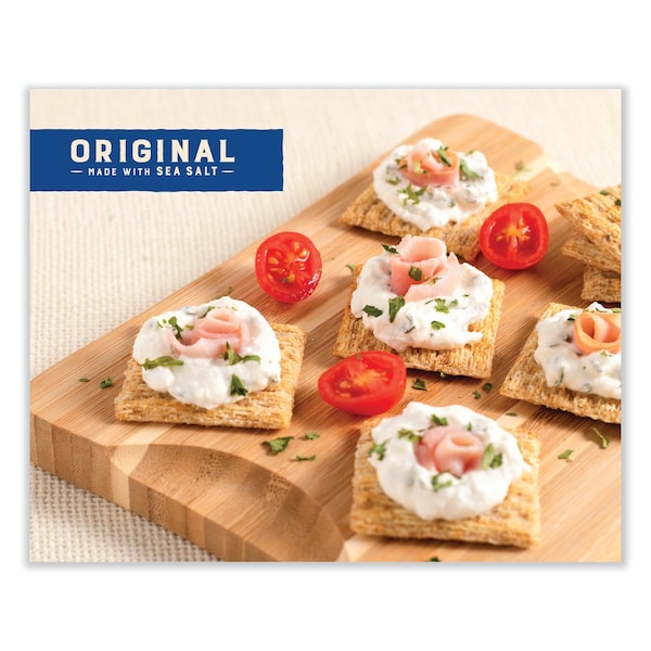 Triscuit Crackers Originales con Sal Marina, Caja de 8.5 oz, Paquete de 4 - 44000052973