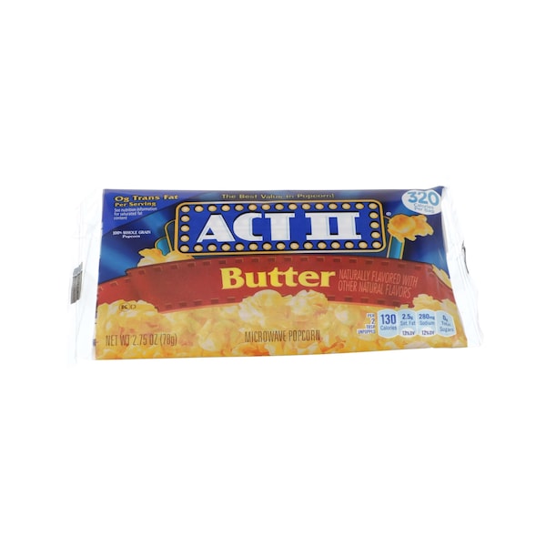 Act II Bandeja de Mantequilla 2.75 oz., Paquete de 72 - 7615023226