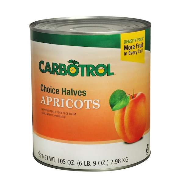Carbotrol Carbotrol-Mitades de Albaricoque #10, PK6 - 102200