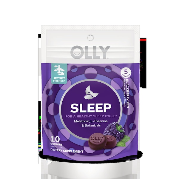 Gomitas para dormir Zen de zarzamora morada Olly - 10 pz - 01517