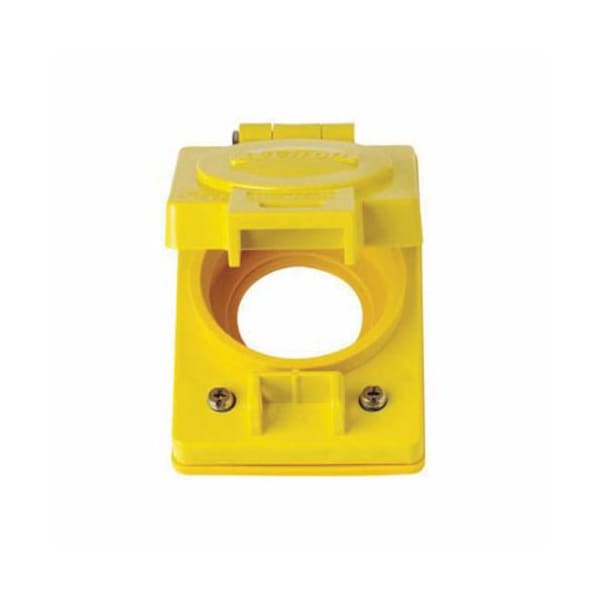 Leviton Electrical Receptacles 1 Gang Wetguard Cvr 30A Lkn Recep Ylw - 60W05