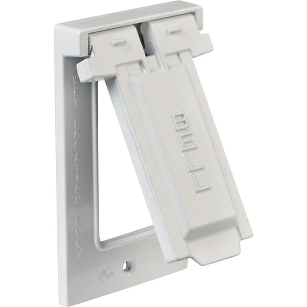 Bell Electrical Box Cover, 1 Gang, Aluminum - 5103-1