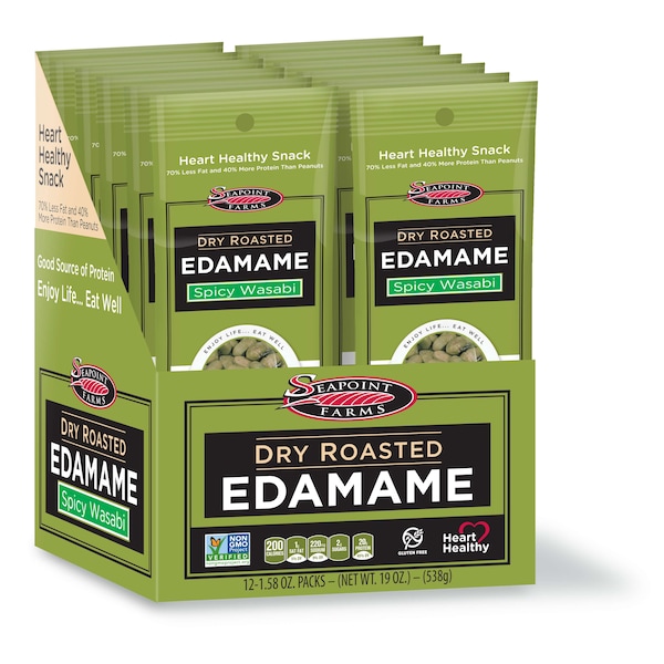 Seapoint Farms DRE Wasabi Picante - 1.58 oz., PK144 - D712