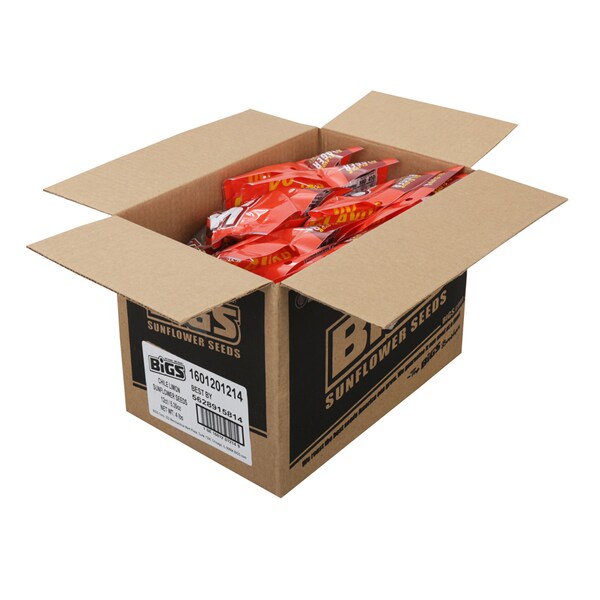 Semillas de Girasol Bigs Chile Limón 5.35 oz., paquete de 12 - 1601201214