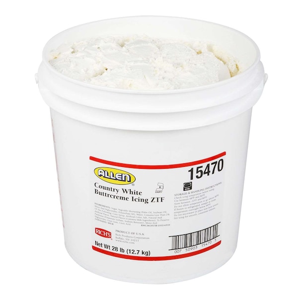 Allen Richs Allen Buttrcreme Icing Country White Zero Trans Fat - 15470

Glaseado de mantequilla Allen Richs Allen Country White Zero Trans Fat - 15470