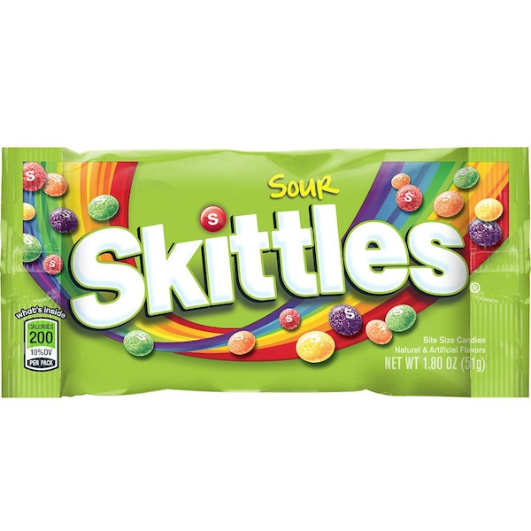 Skittles Skittles Sours Singles 1.8 oz., PK288 - 100668
Skittles Surtidos individuales de Skittles 1.8 oz., Paquete de 288 - 100668
