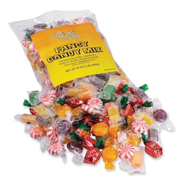 Snacks de Oficina. Assortments de dulces, Mix de dulces elegantes, Bolsa de 1 lb - 00668